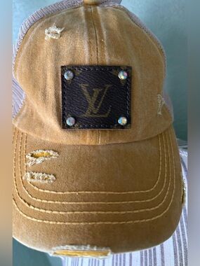 Distressed Rhinestone Detail